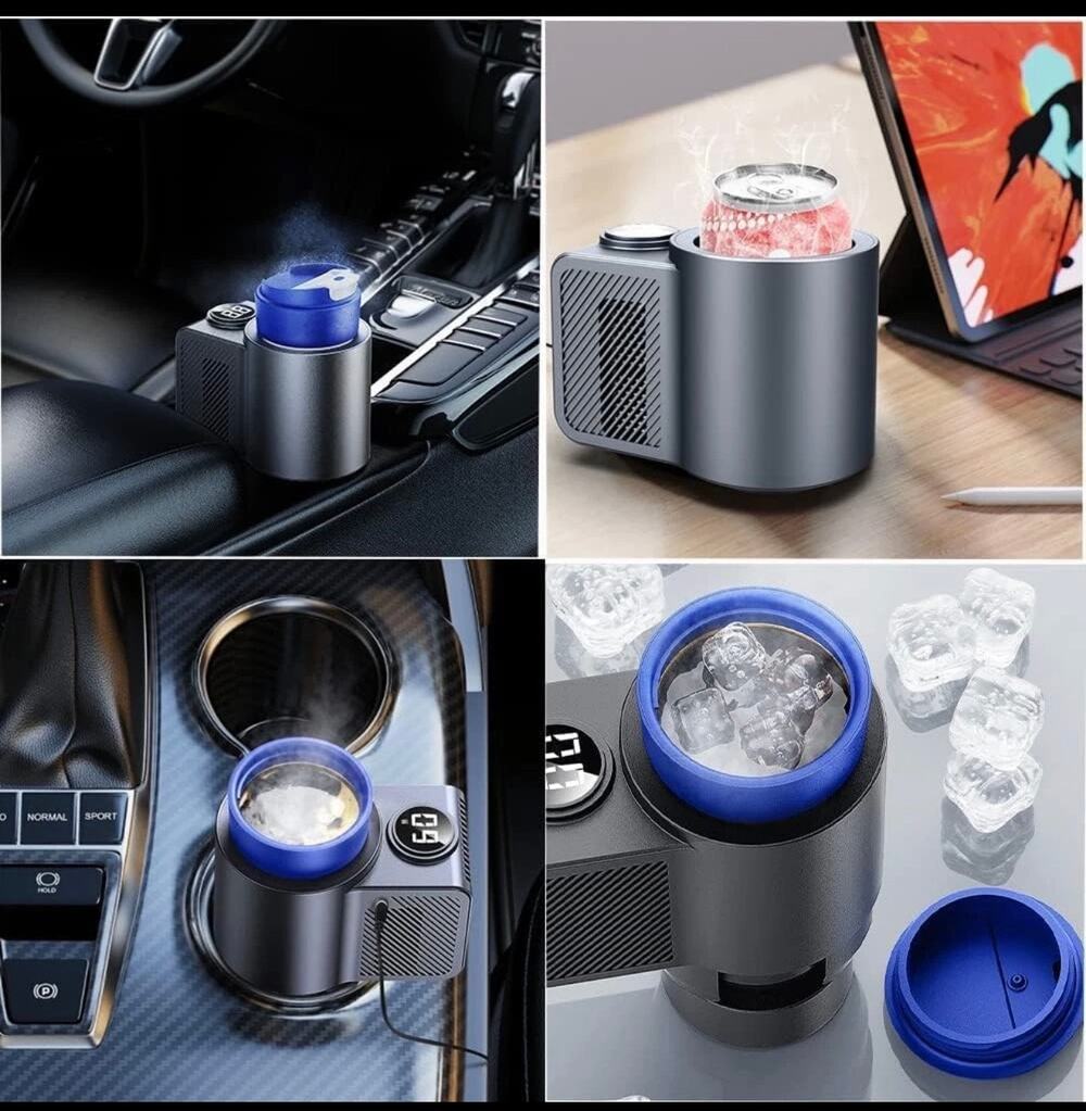 BK-CLR3 2-in-1 Car Cup Cooler & Warmer 12V 36W Open Box